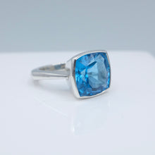 Load image into Gallery viewer, Gerry Summers Blue Topaz Colourbox Ring