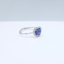 Load image into Gallery viewer, Rose-cut Sapphire Ring