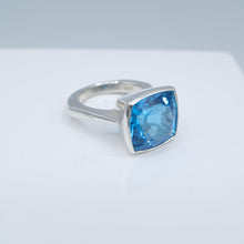 Load image into Gallery viewer, Gerry Summers Blue Topaz Colourbox Ring