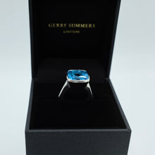 Load image into Gallery viewer, Gerry Summers Blue Topaz Colourbox Ring