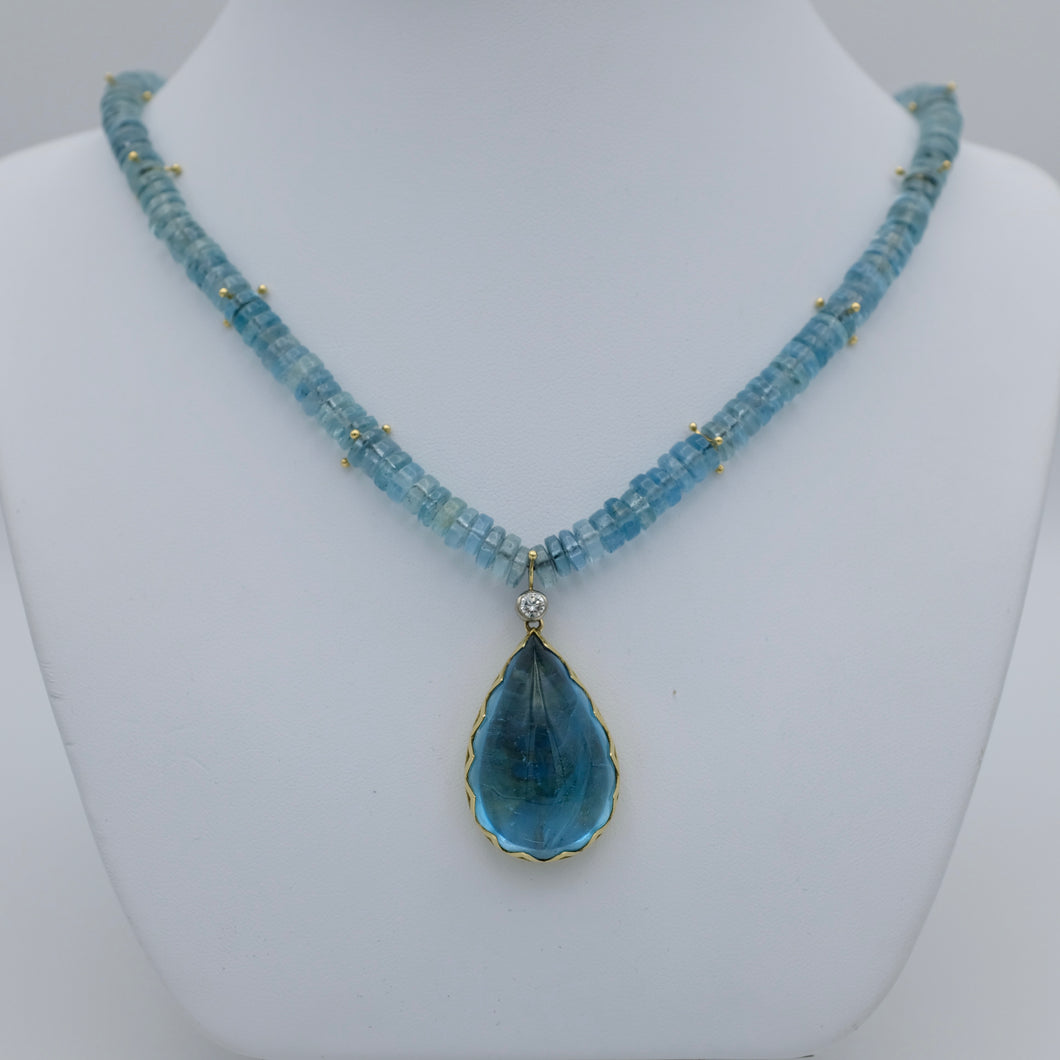 Aquamarine Necklace