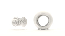 Load image into Gallery viewer, White Helix Ring
