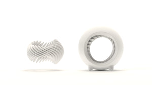 White Helix Ring