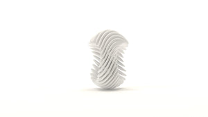 White Helix Ring