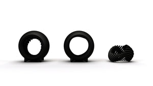 Black Helix Ring