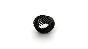 Black Helix Ring