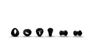 Black Helix Ring
