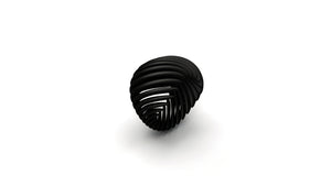 Black Helix Ring