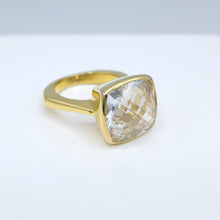 Load image into Gallery viewer, Gerry Summers White Topaz Colourbox Ring
