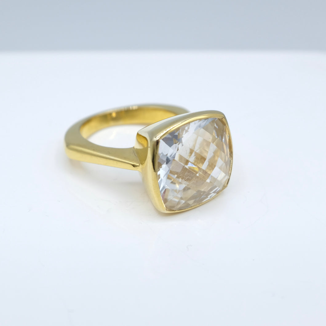 Gerry Summers White Topaz Colourbox Ring