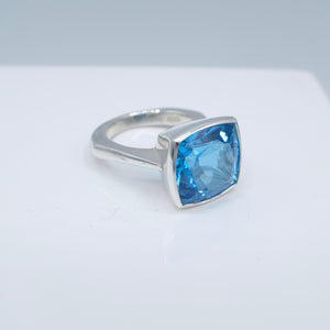 Gerry Summers Blue Topaz Colourbox Ring