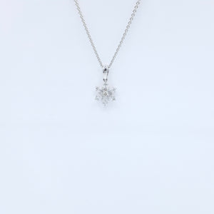 Diamond Snowflake Necklace