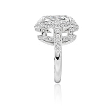 Load image into Gallery viewer, The Oval Diamond &amp; Platinum Ring
