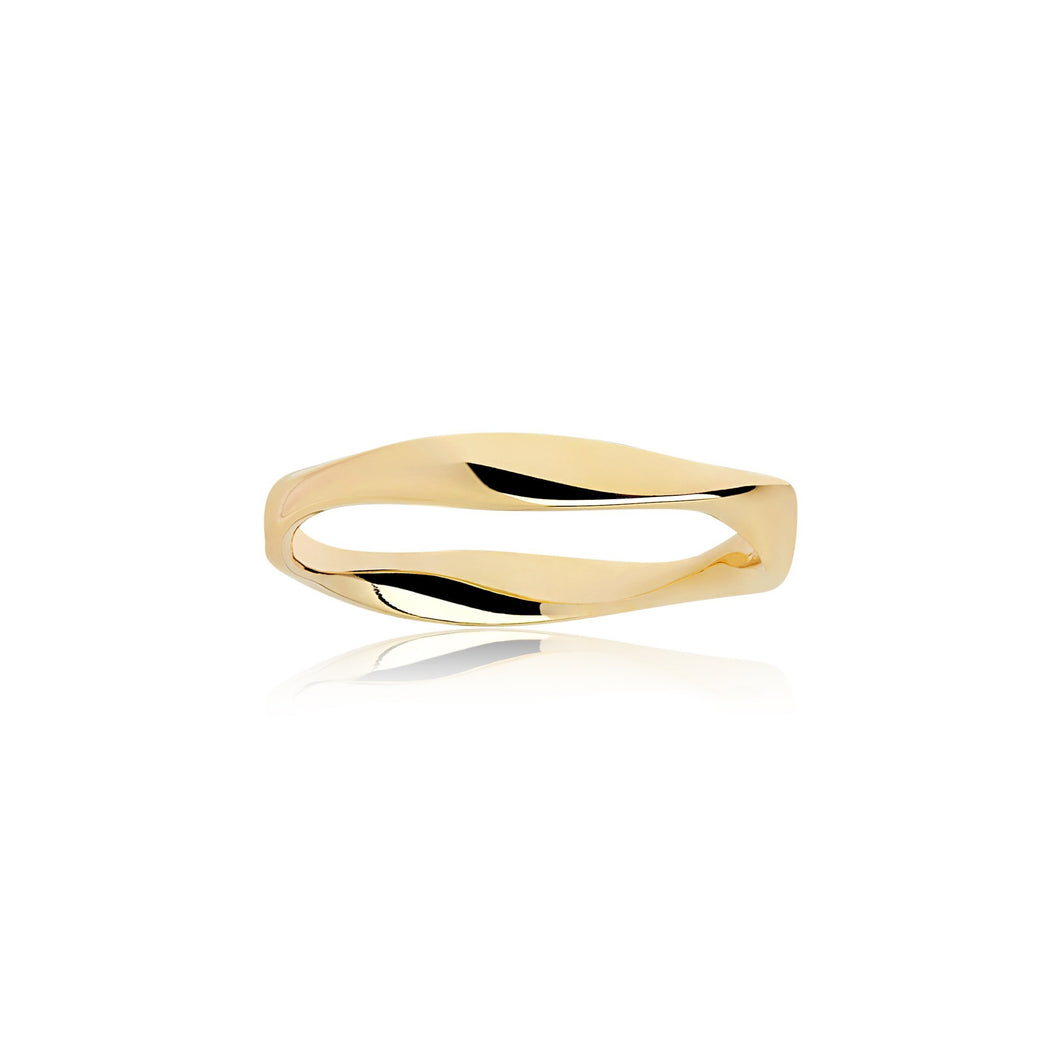 Sif Jakobs Cetara Pianura Gold Ring - 18 Carat Gold Plate