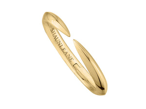 Shaun Leane Unisex Yellow Gold Vermeil Arc Bangle