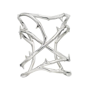 Shaun Leane Silver Rose Thorn Cuff Bracelet